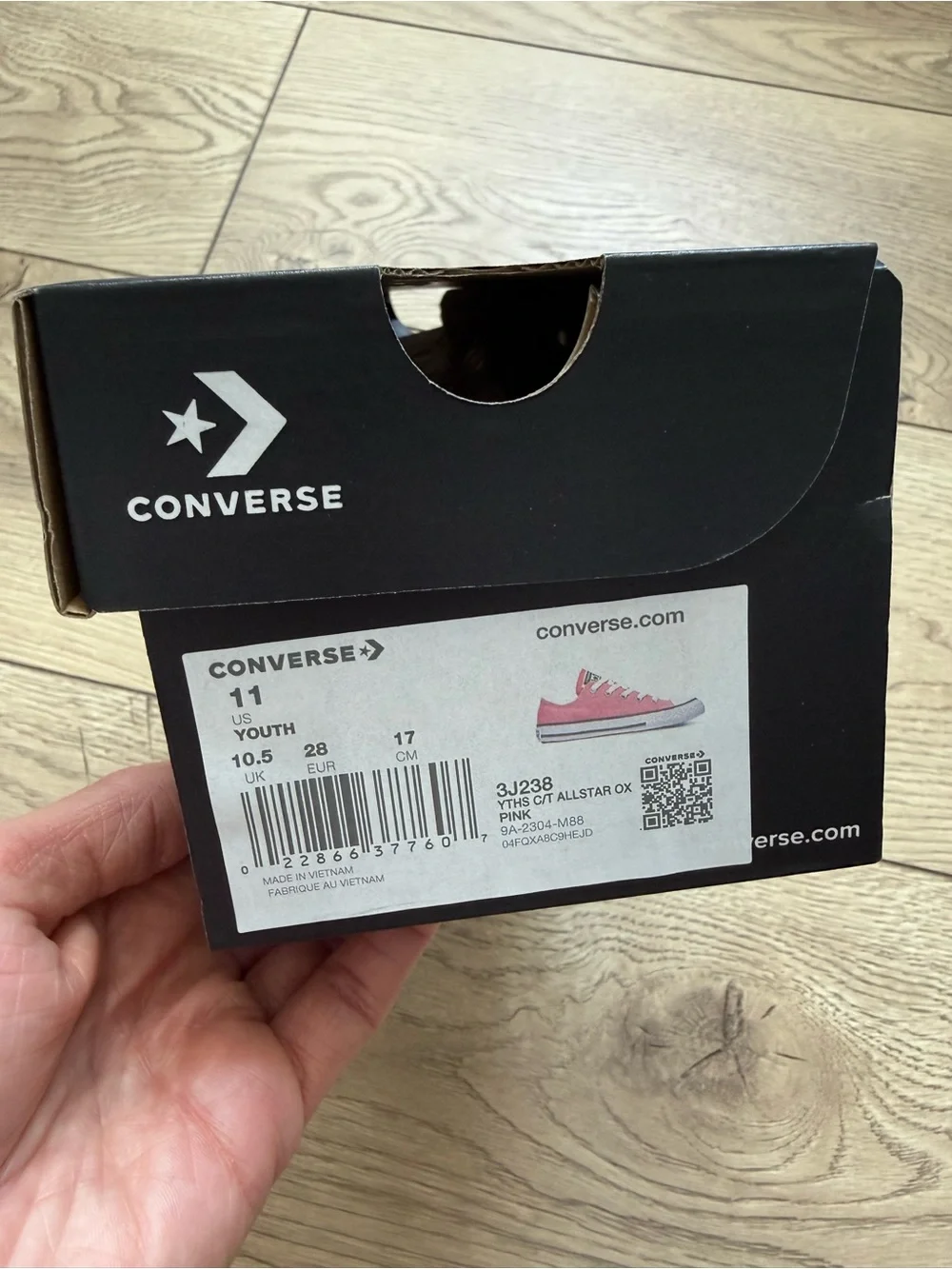Kids Converse Chuck Taylor Allstar OX Low Top Sneakers